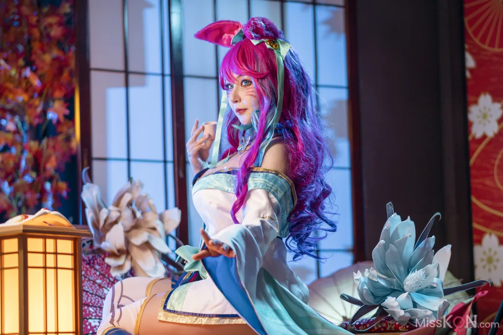 Coser@KANEKO_咔喵_ 英雄联盟 灵魂莲华 阿狸