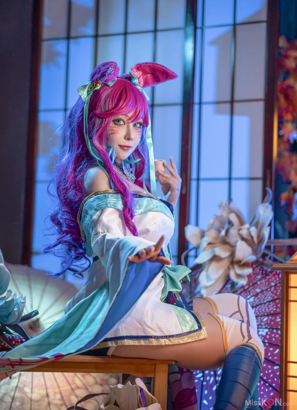 Coser@KANEKO_咔喵_ 英雄联盟 灵魂莲华 阿狸