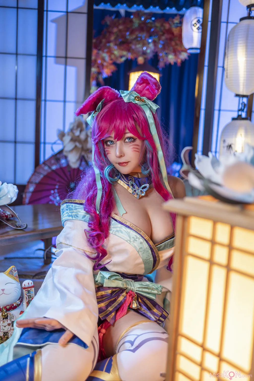 Coser@KANEKO_咔喵_ 英雄联盟 灵魂莲华 阿狸