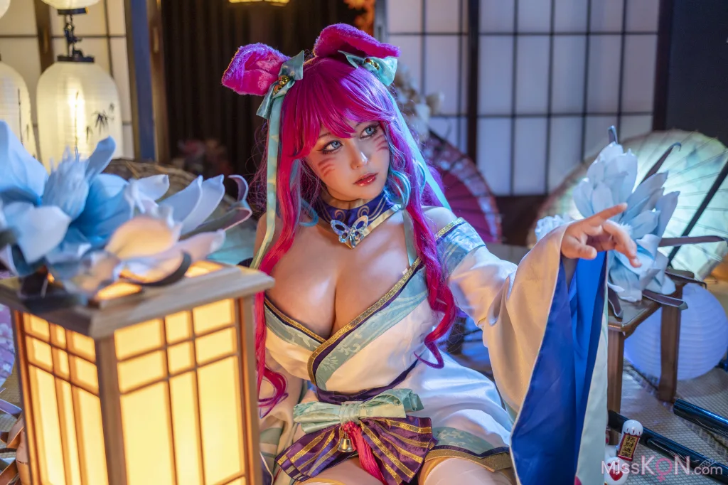 Coser@KANEKO_咔喵_ 英雄联盟 灵魂莲华 阿狸