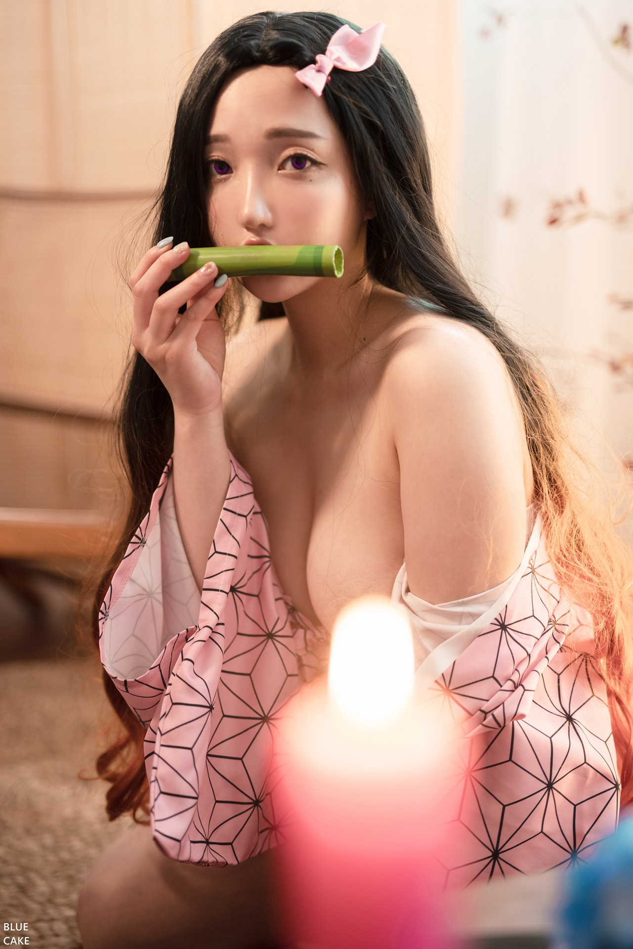Son Yeeun 손예은, BLUECAKE ‘Pink Oni’ Set.01