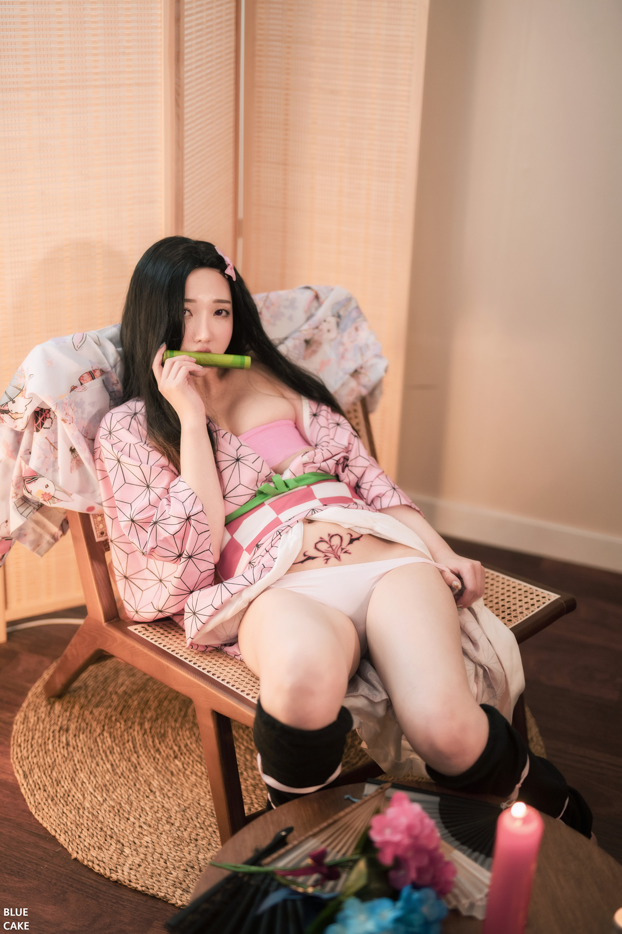 Son Yeeun 손예은, BLUECAKE ‘Pink Oni’ Set.01