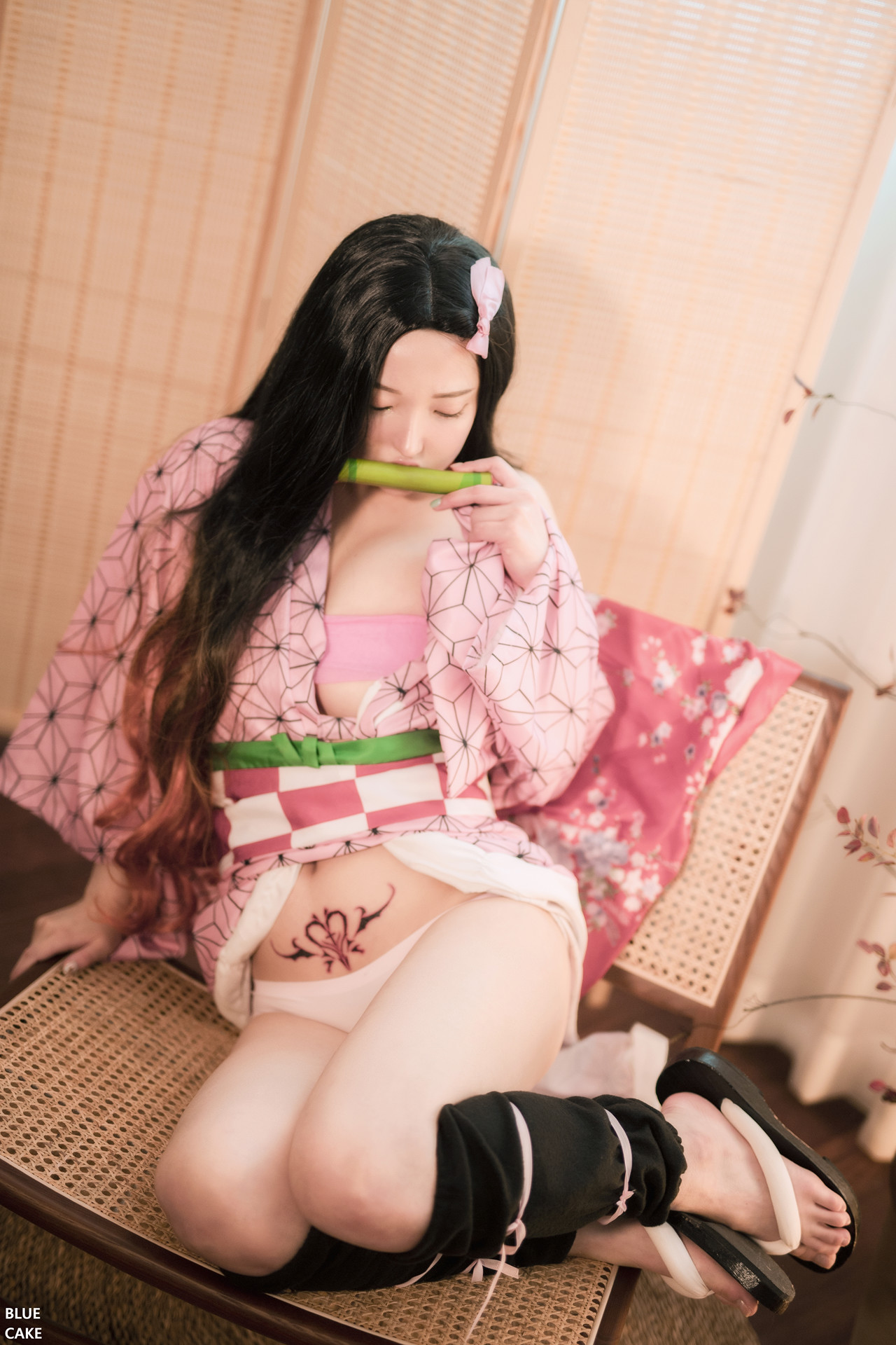 Son Yeeun 손예은, BLUECAKE ‘Pink Oni’ Set.01