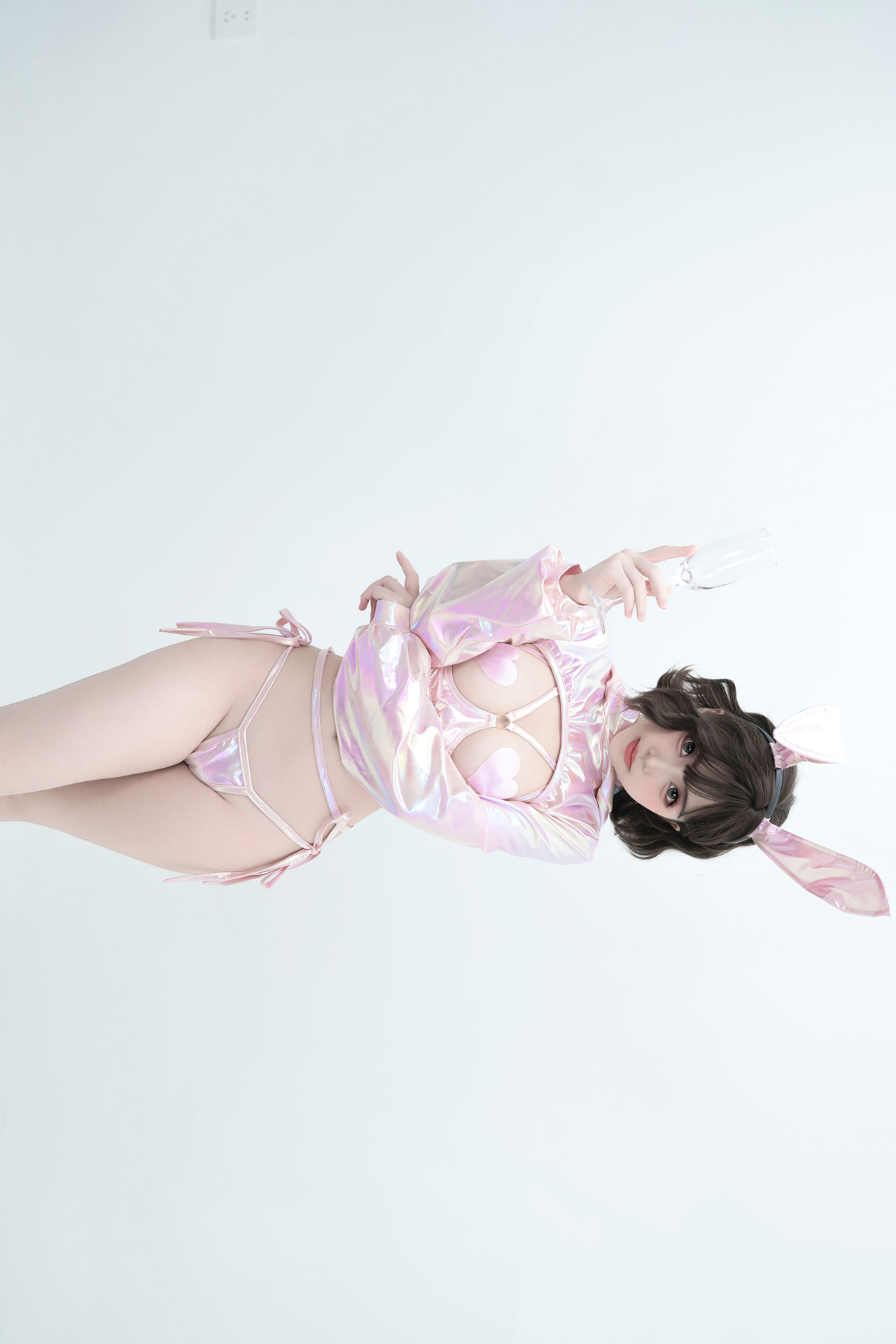 Cosplay Bangni邦尼 – 粉色兔兔 Set.01