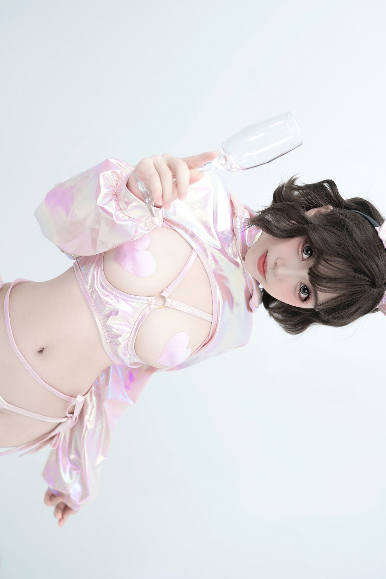 Cosplay Bangni邦尼 – 粉色兔兔 Set.01