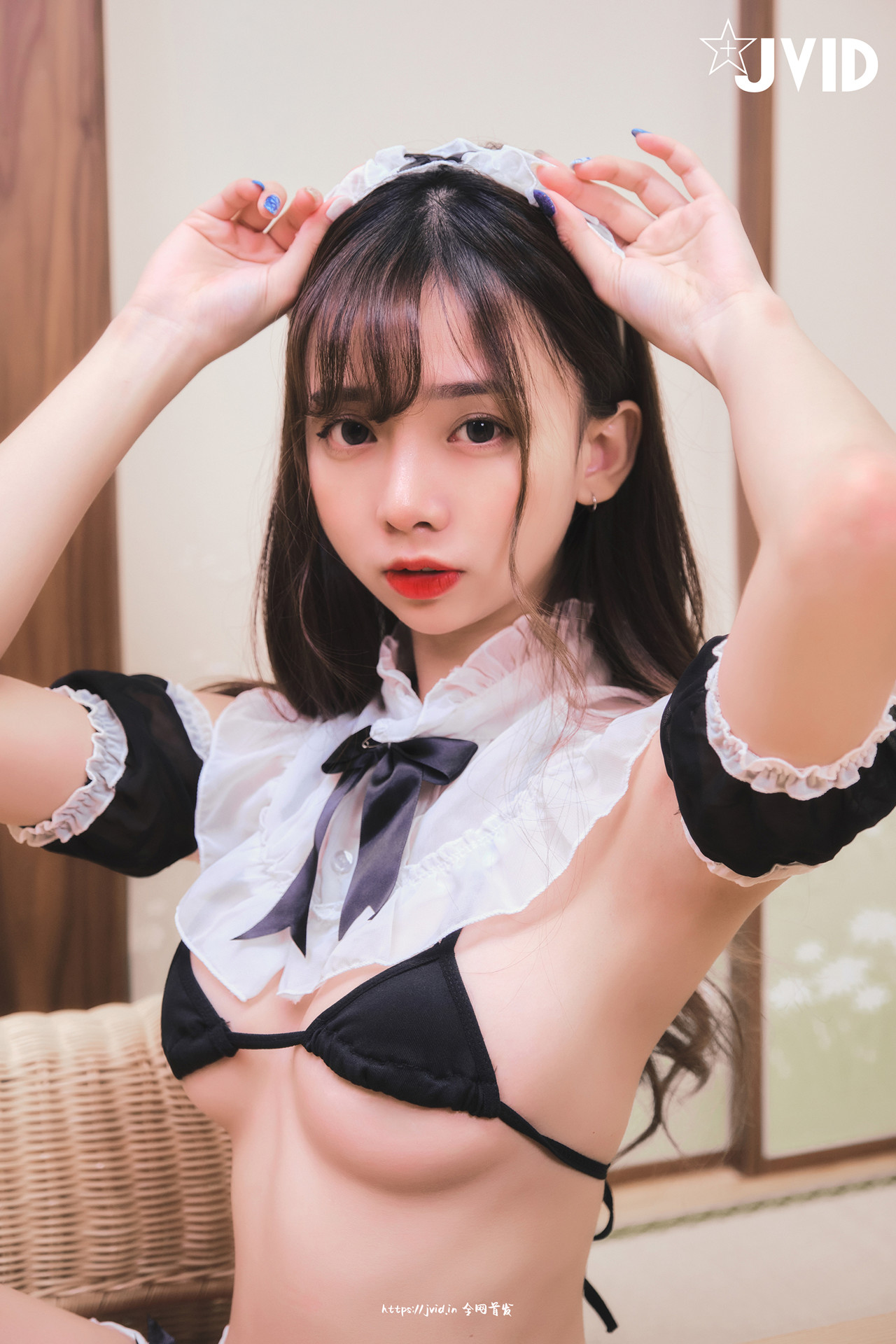 JVID ZAZA – 女仆服务-连欲望都蠢蠢欲动了 Set.01