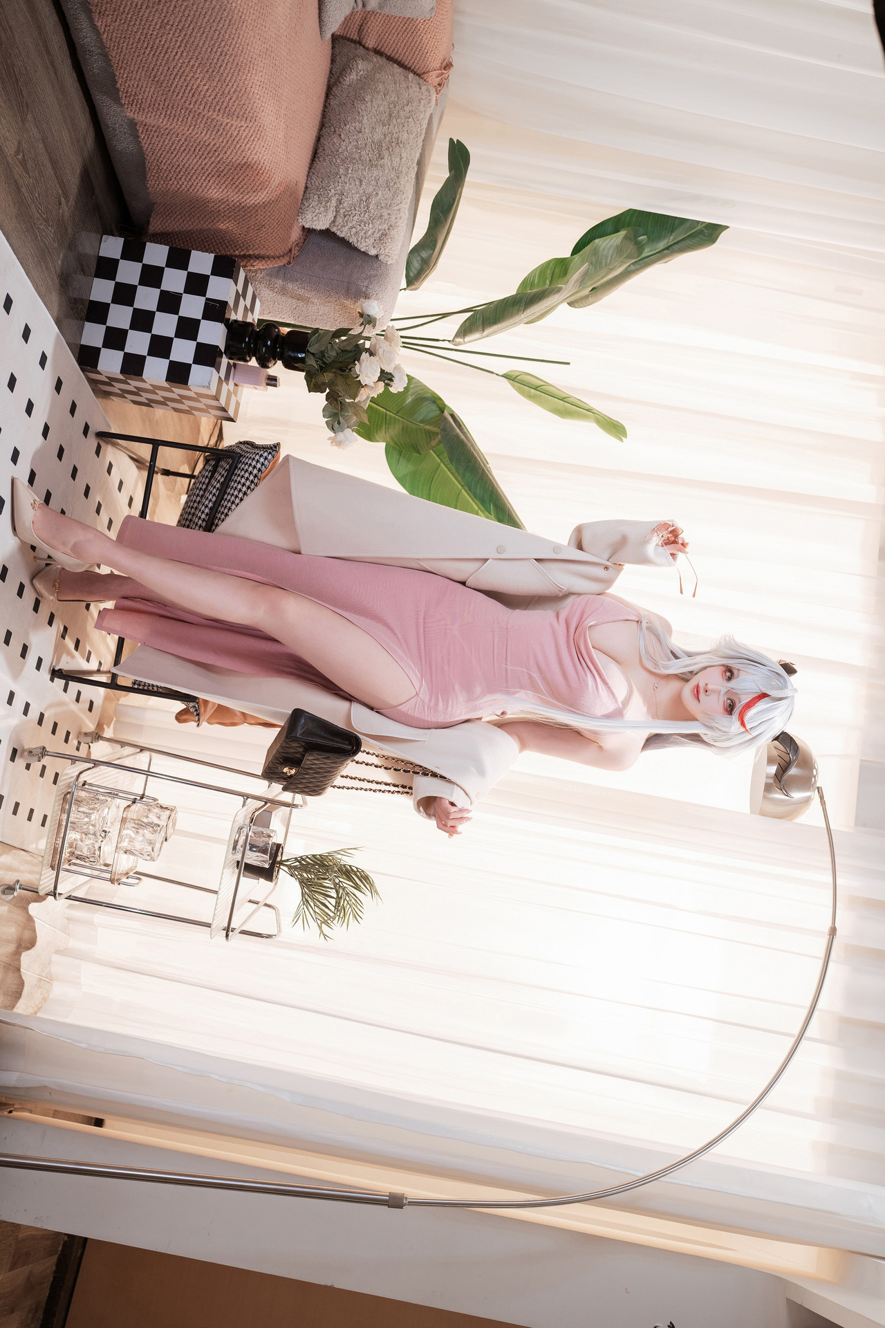 Cosplay Rioko凉凉子 – 碧蓝航线 埃吉尔居家版