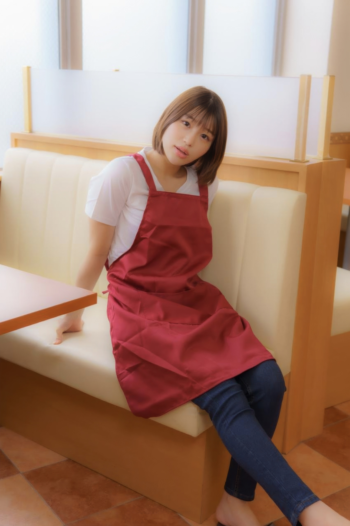Mahiro Tadai 唯井まひろ, エゴちゃんヌード写真集 「ファミレス店員とホテル密会」 Set.01