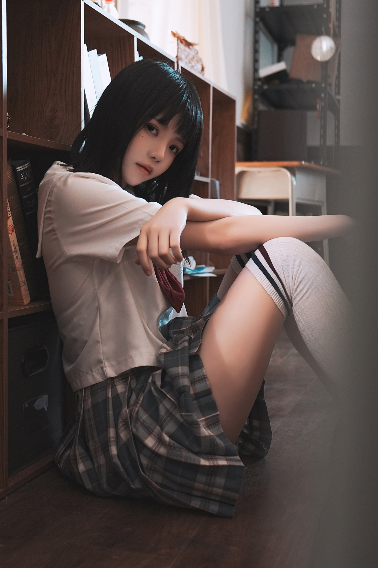 Cosplay 桜桃喵 – 教室死库水