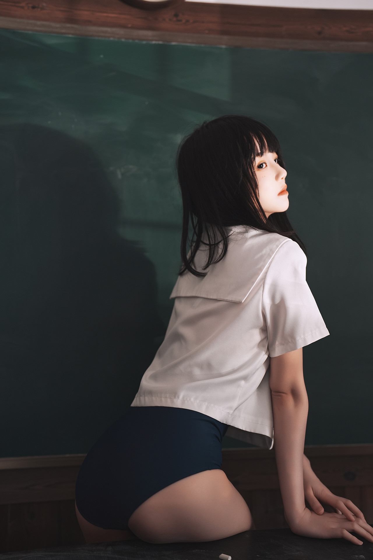 Cosplay 桜桃喵 – 教室死库水