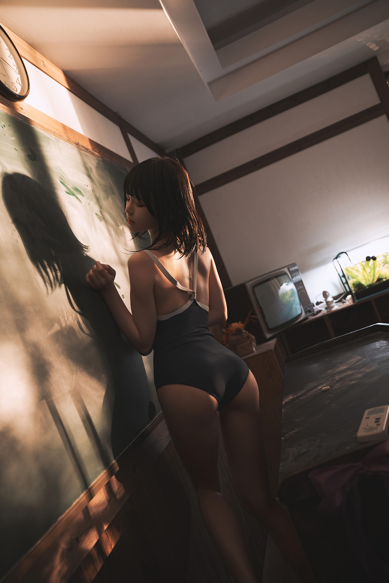 Cosplay 桜桃喵 – 教室死库水
