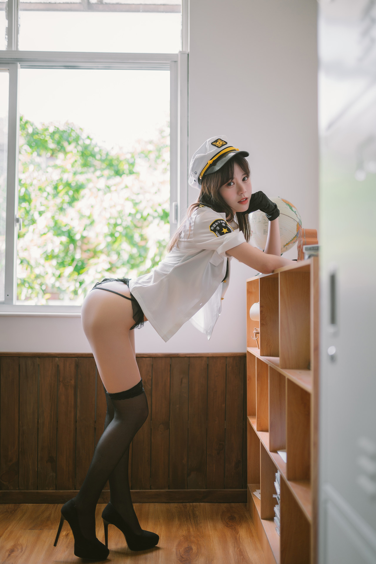 Cosplay 千反田鹿子 日常女警