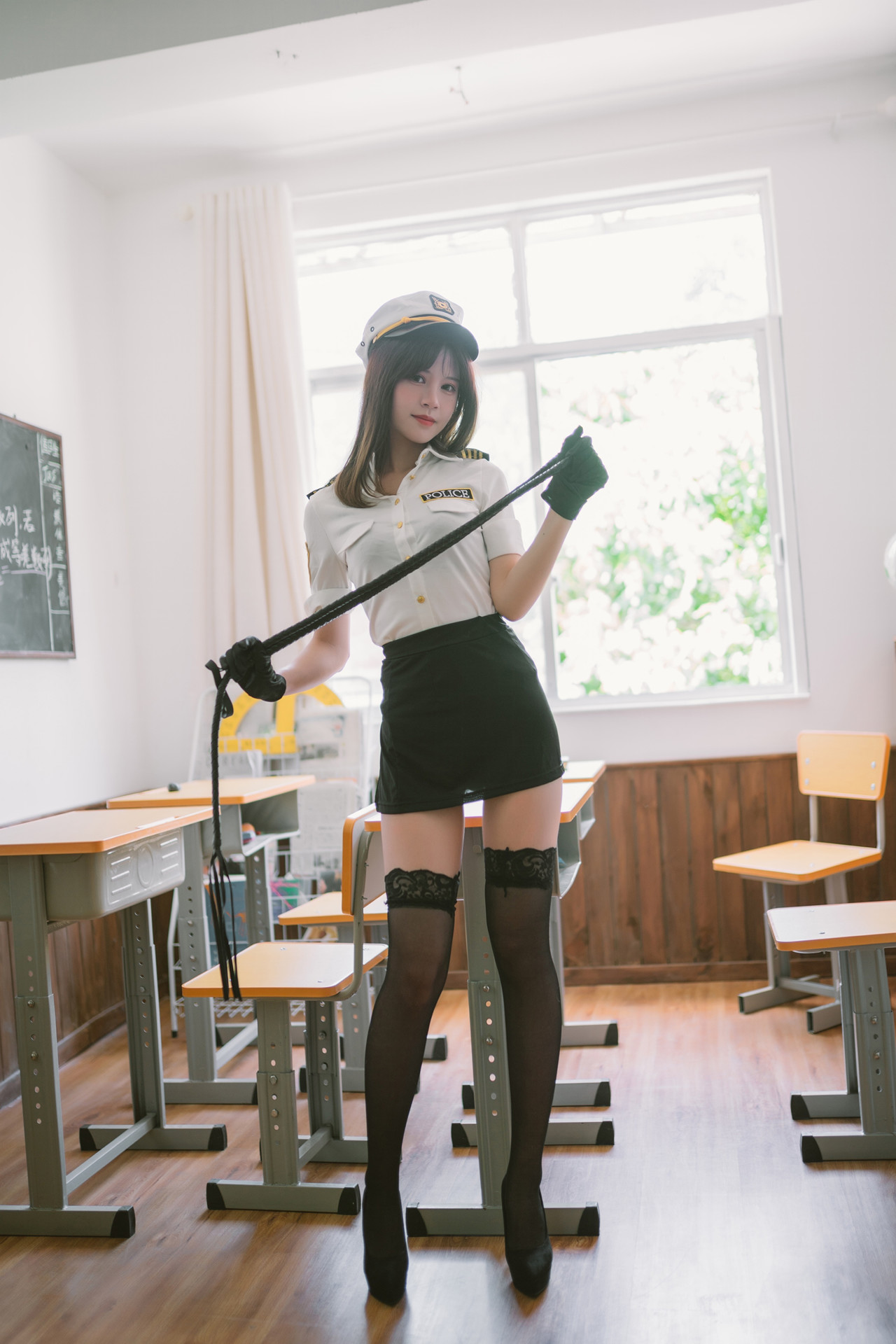 Cosplay 千反田鹿子 日常女警