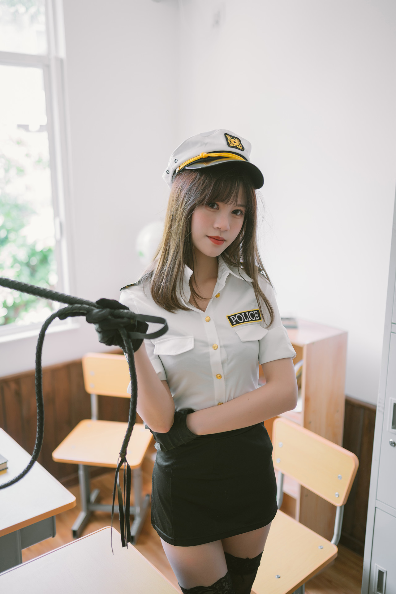 Cosplay 千反田鹿子 日常女警