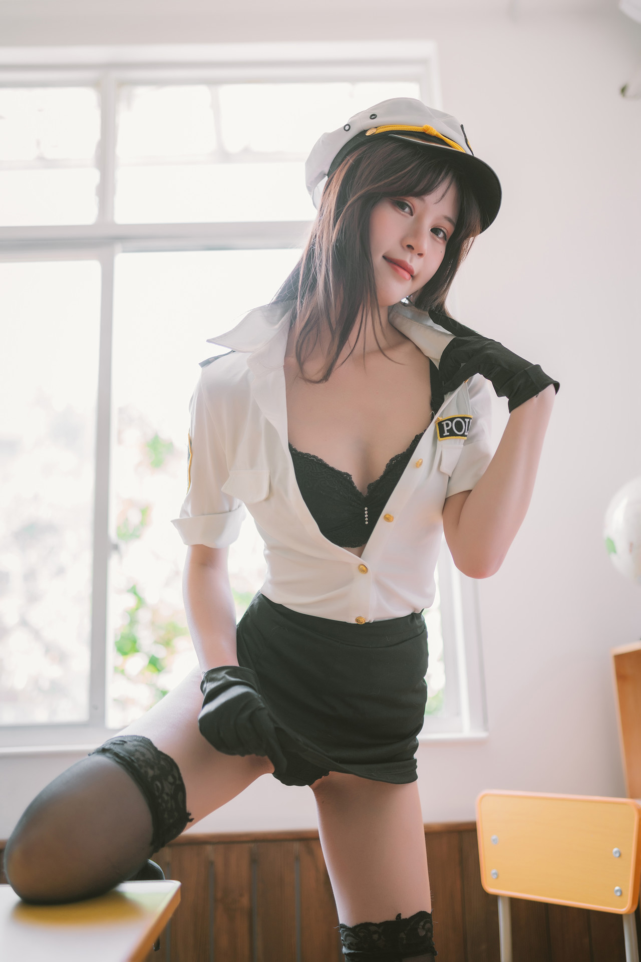 Cosplay 千反田鹿子 日常女警