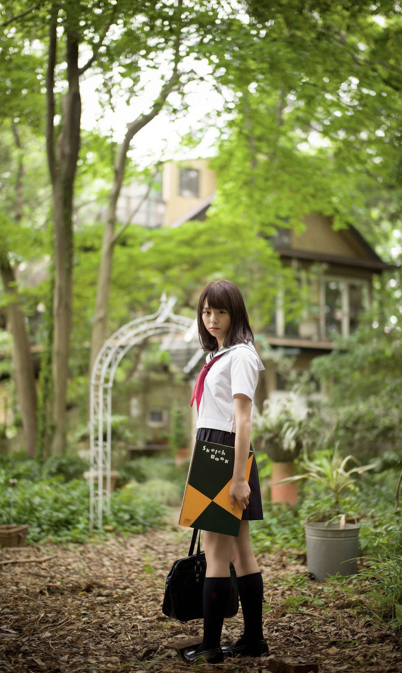 Rena Sato 佐藤麗奈, 週プレ Photo Book 「不思議の国のさとれな」 Set.02