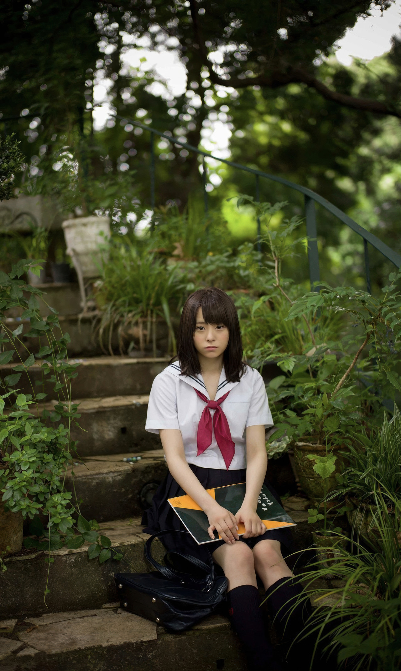 Rena Sato 佐藤麗奈, 週プレ Photo Book 「不思議の国のさとれな」 Set.02