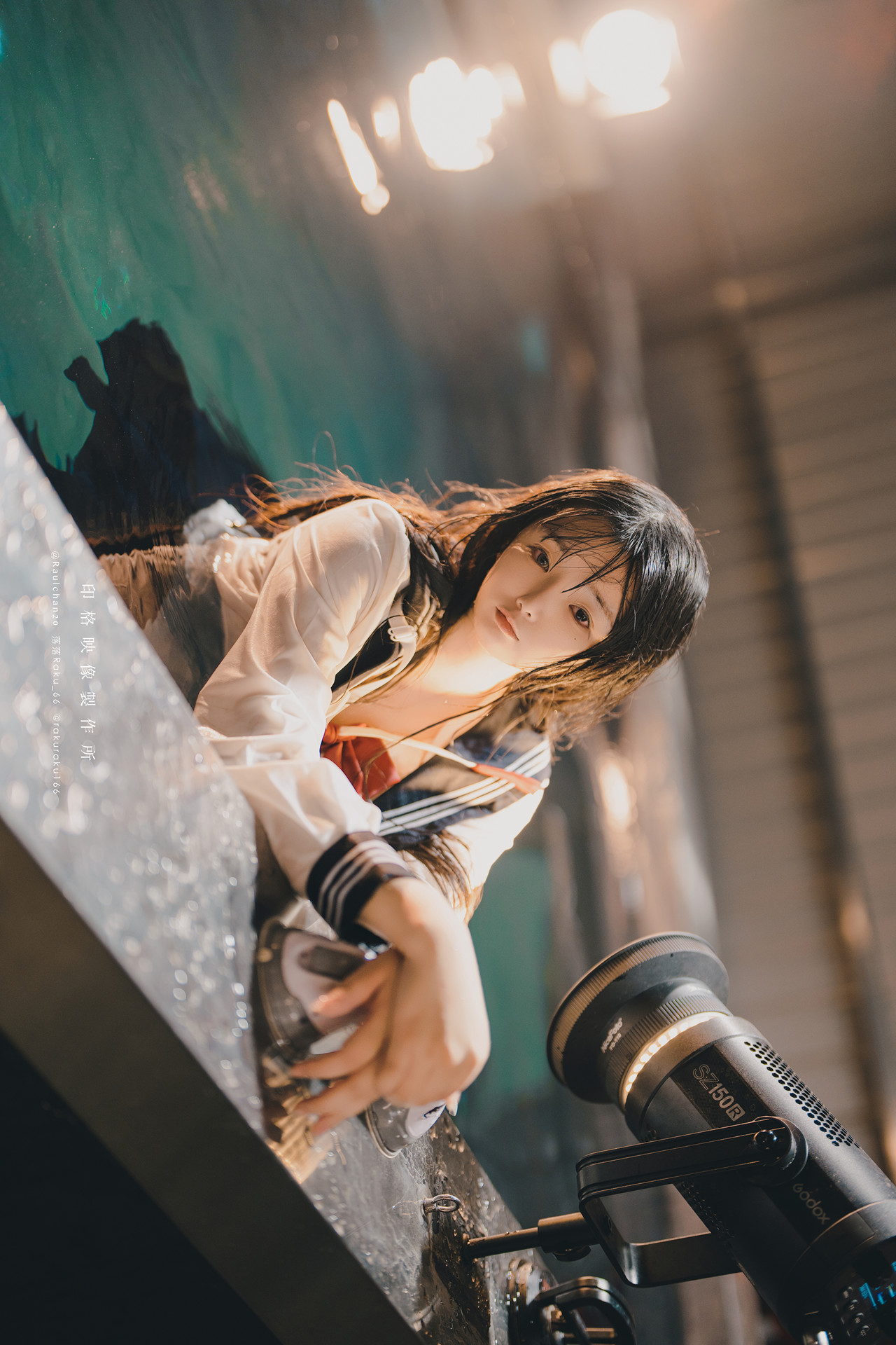 Cosplay 落落Raku – 水泳馆