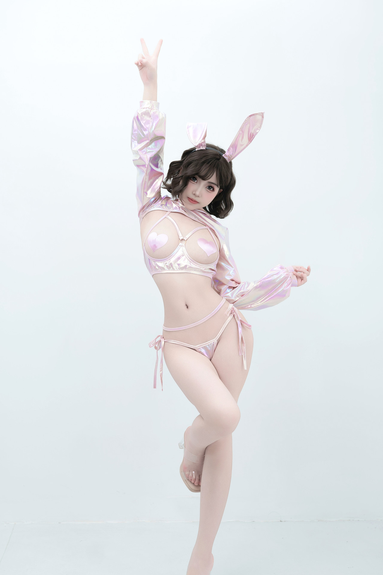 Cosplay Bangni邦尼 – 粉色兔兔 Set.02