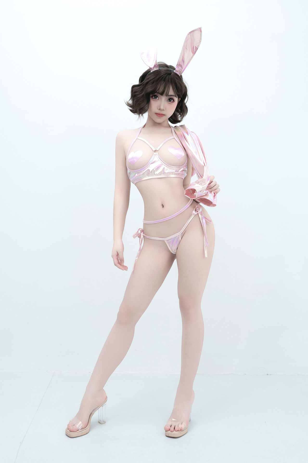 Cosplay Bangni邦尼 – 粉色兔兔 Set.02