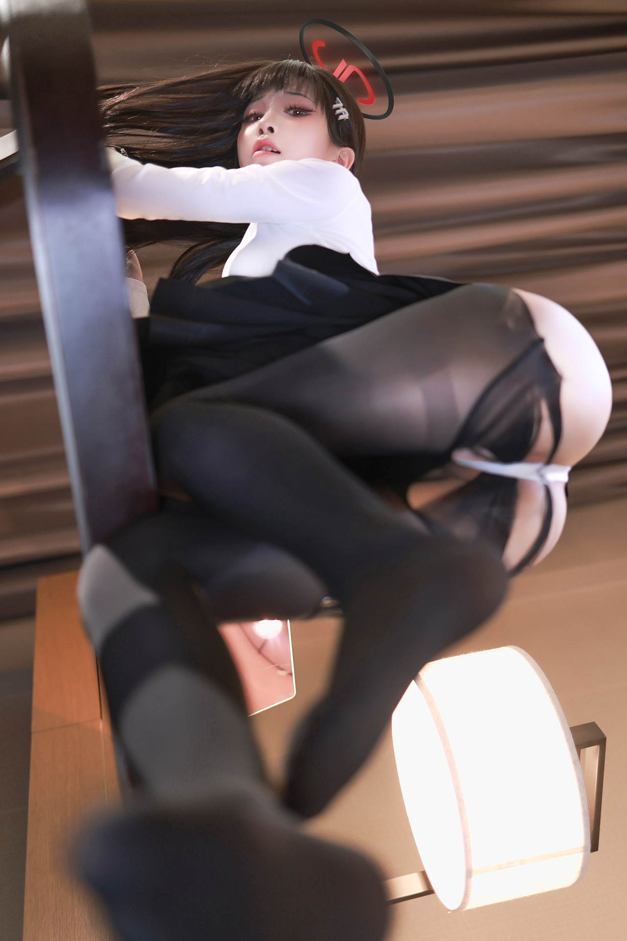 Cosplay 水淼Aqua – 蔚蓝档案调月莉音