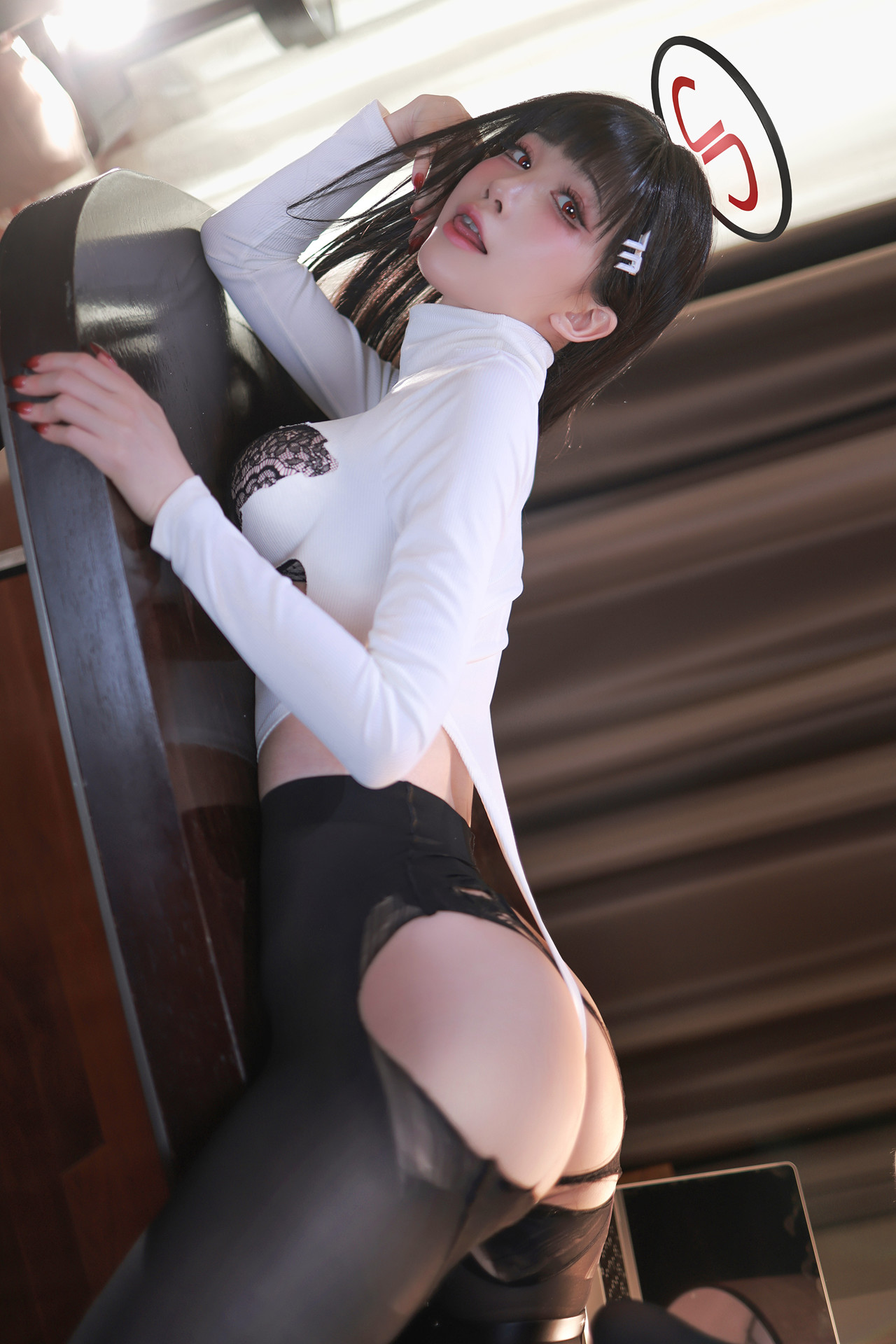 Cosplay 水淼Aqua – 蔚蓝档案调月莉音