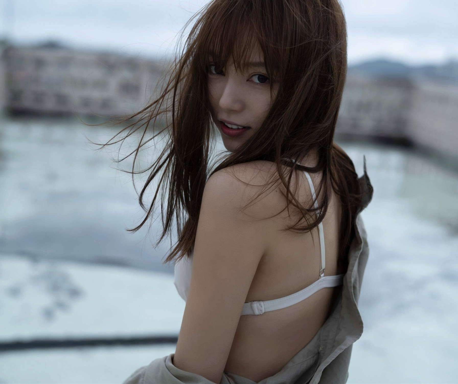 Sayaka Komuro 小室さやか, 写真集 「戯れと微笑」 Set.02