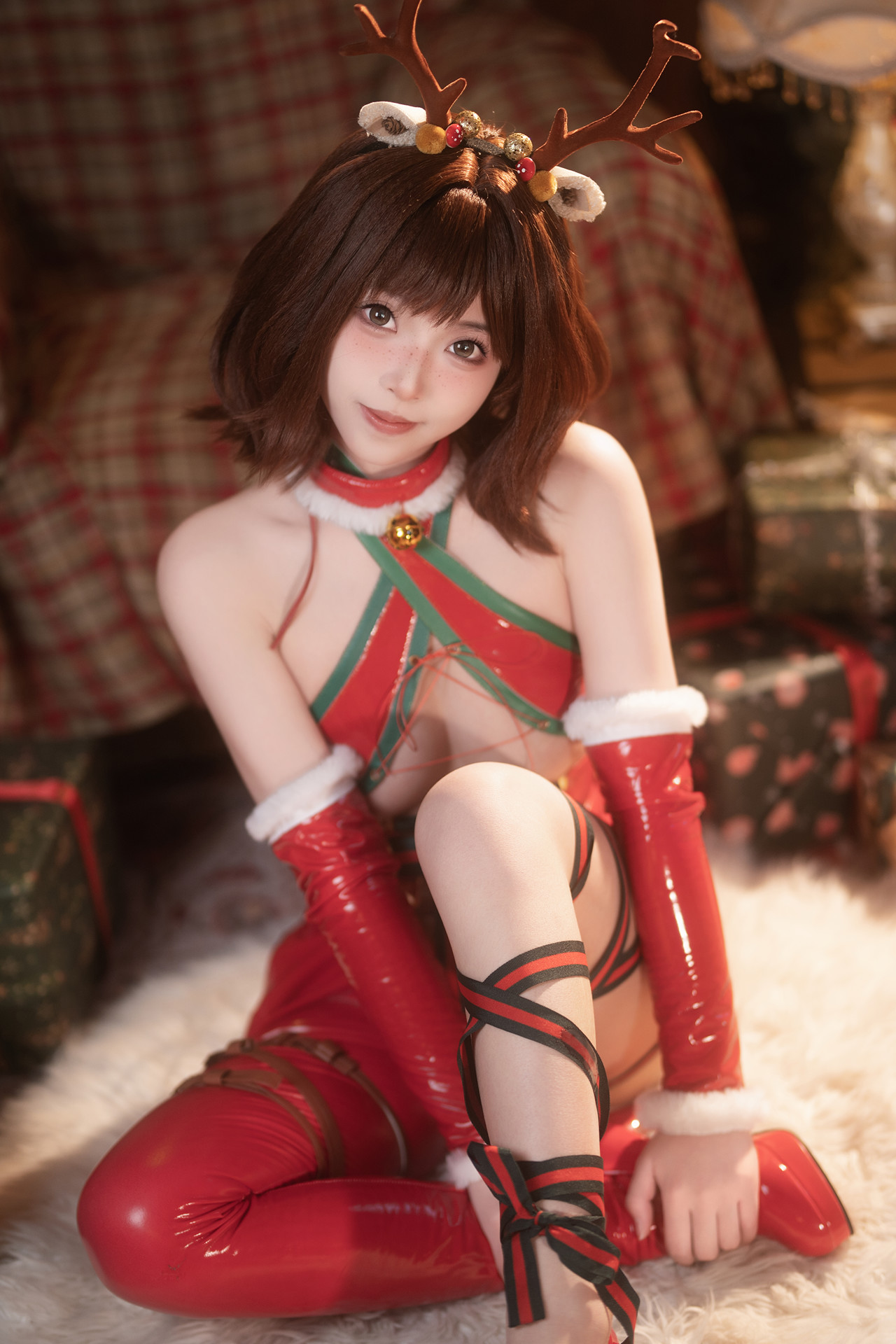 Cosplay Bangni邦尼 圣诞小鹿 Set.01