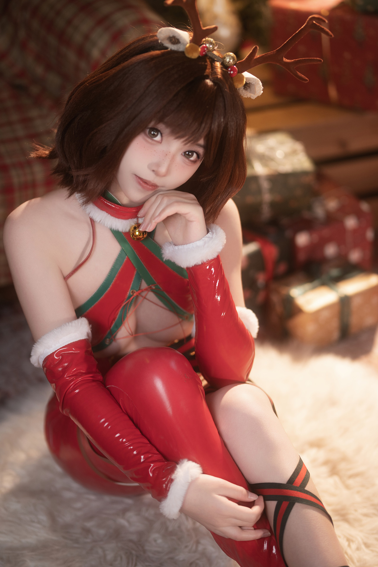 Cosplay Bangni邦尼 圣诞小鹿 Set.01