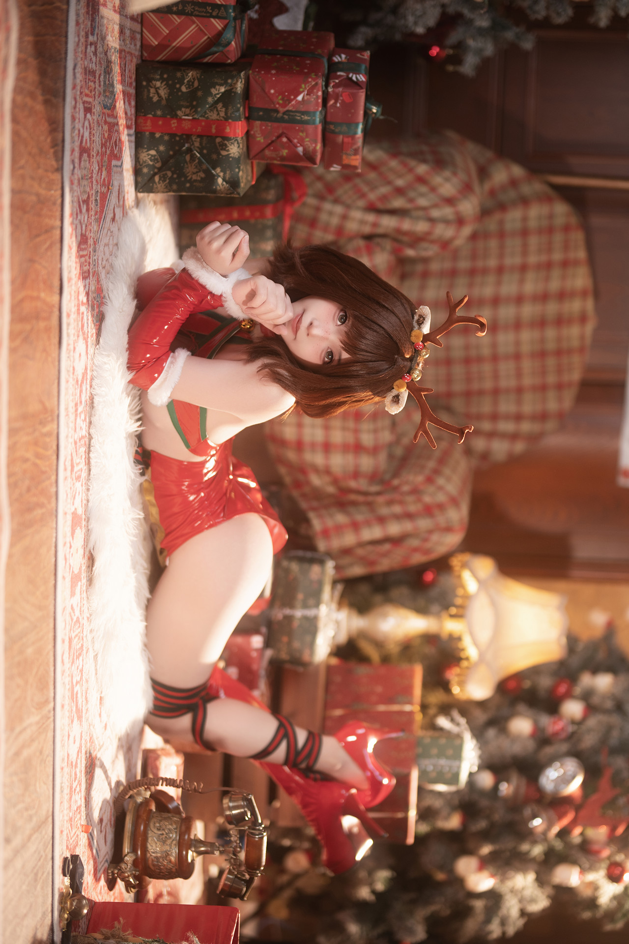 Cosplay Bangni邦尼 圣诞小鹿 Set.01