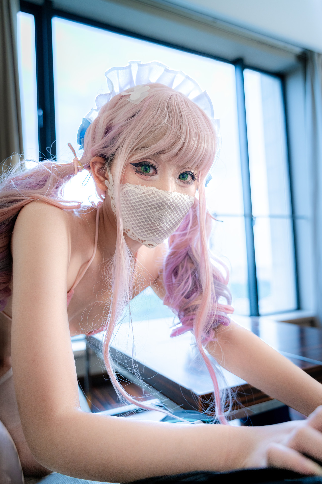 茶籽ccz, ヌード写真集 「D座女仆色色」 Set.02