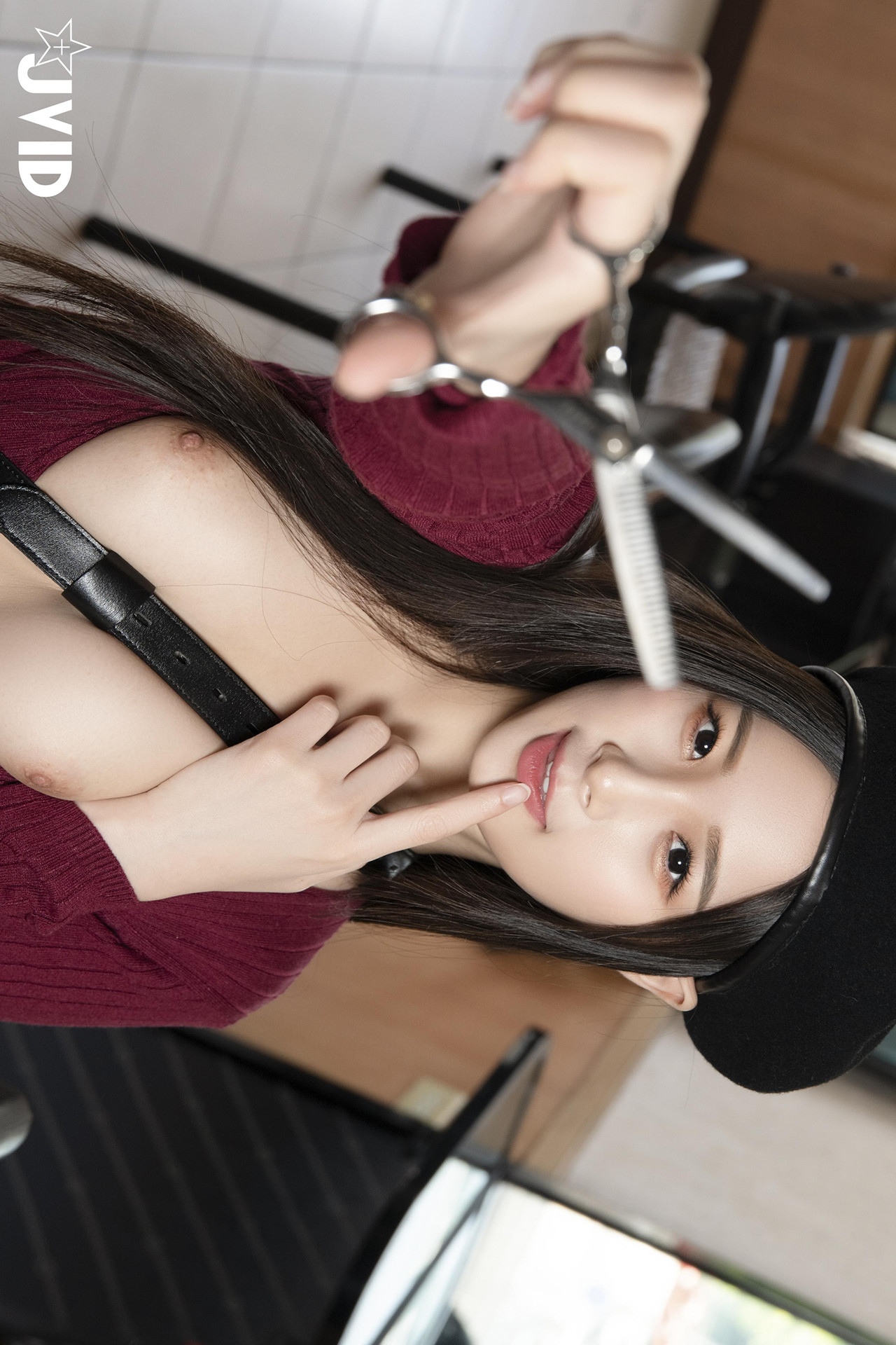 JVID 婕咪 Jucie – 痴女来袭-淫乱剪-18禁 Set.01