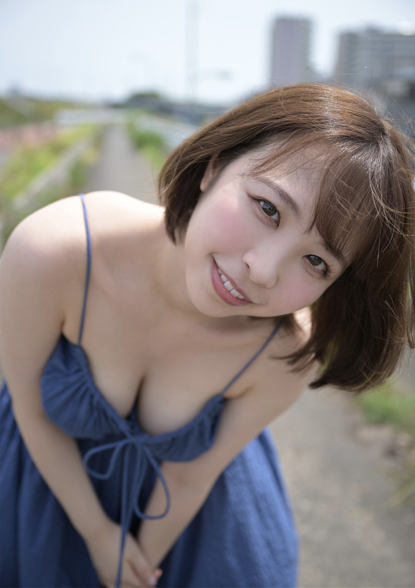 Riho Shishido 宍戸里帆, 週刊現代デジタル写真集 「現役女子大生のマシュマロ巨乳」 Set.03