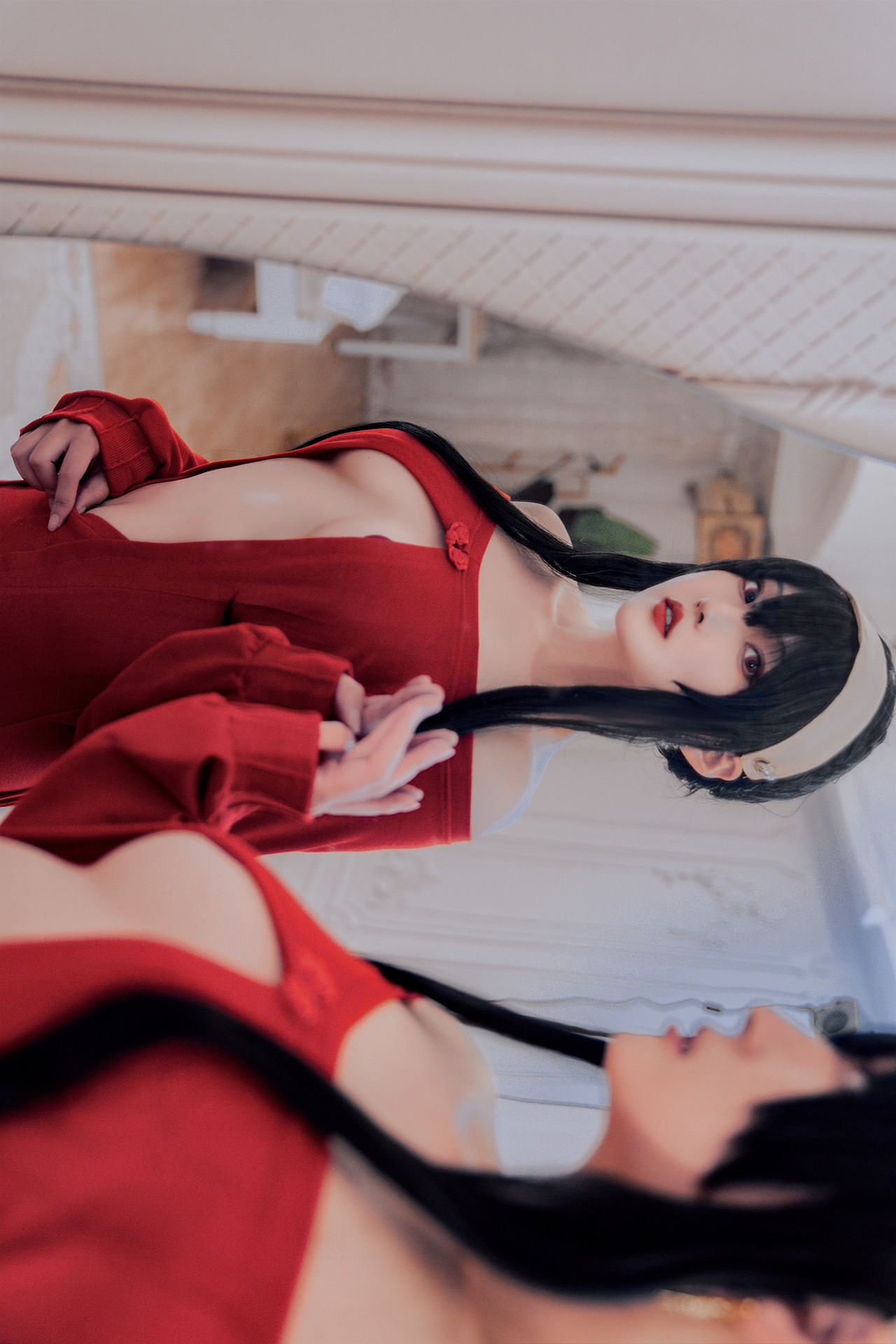 Cosplay Natsuko夏夏子 – 约尔毛衣