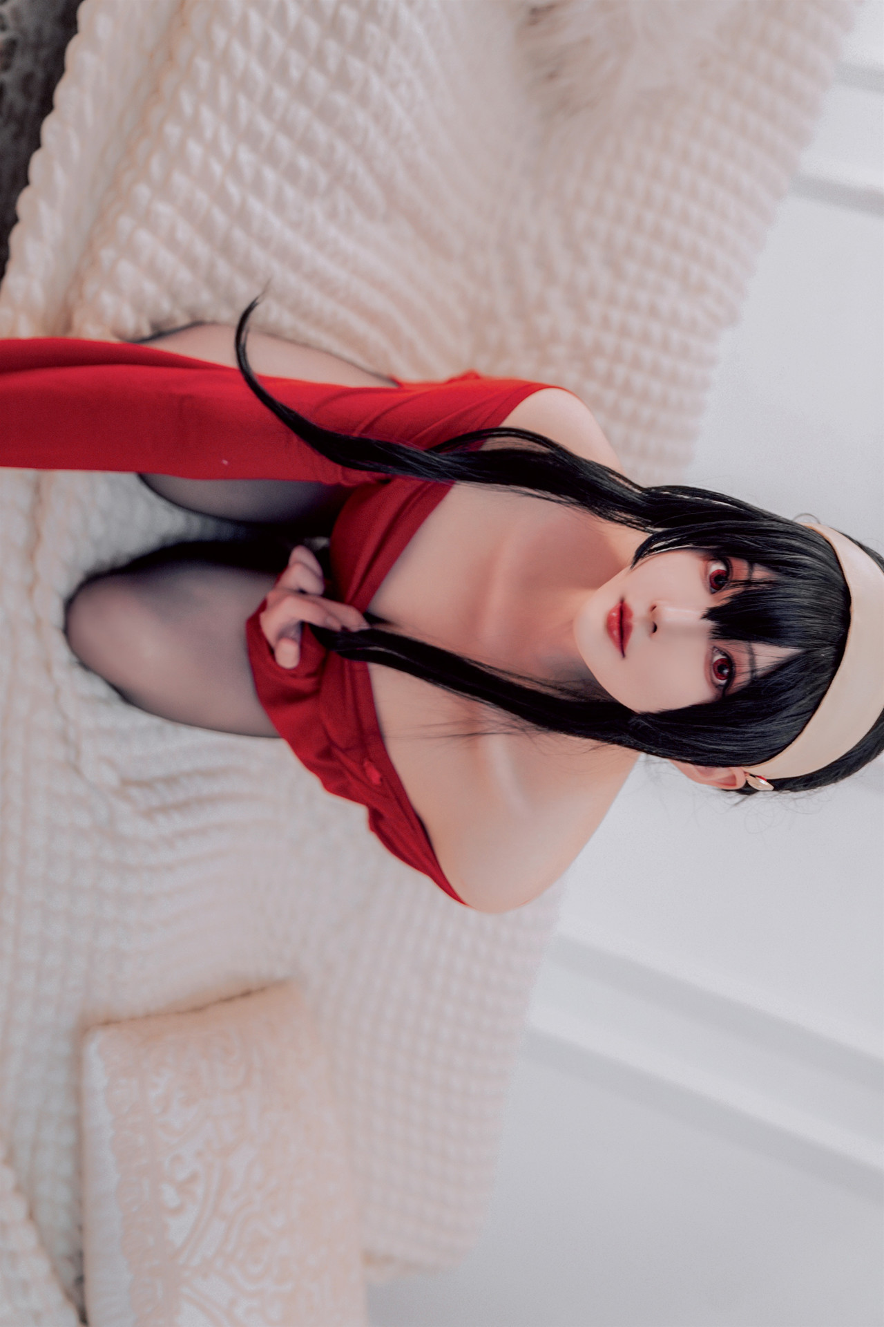 Cosplay Natsuko夏夏子 – 约尔毛衣