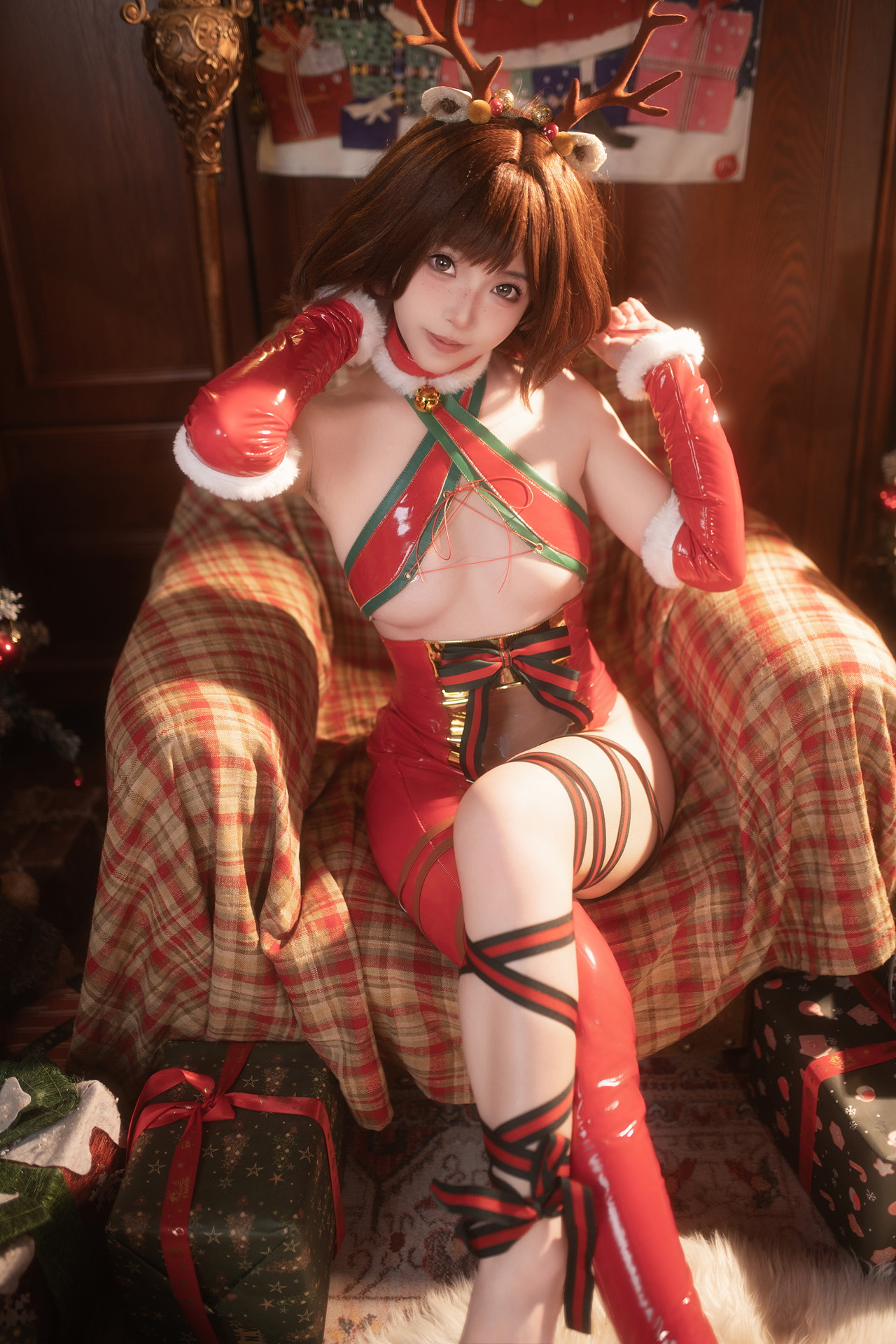 Cosplay Bangni邦尼 圣诞小鹿 Set.02