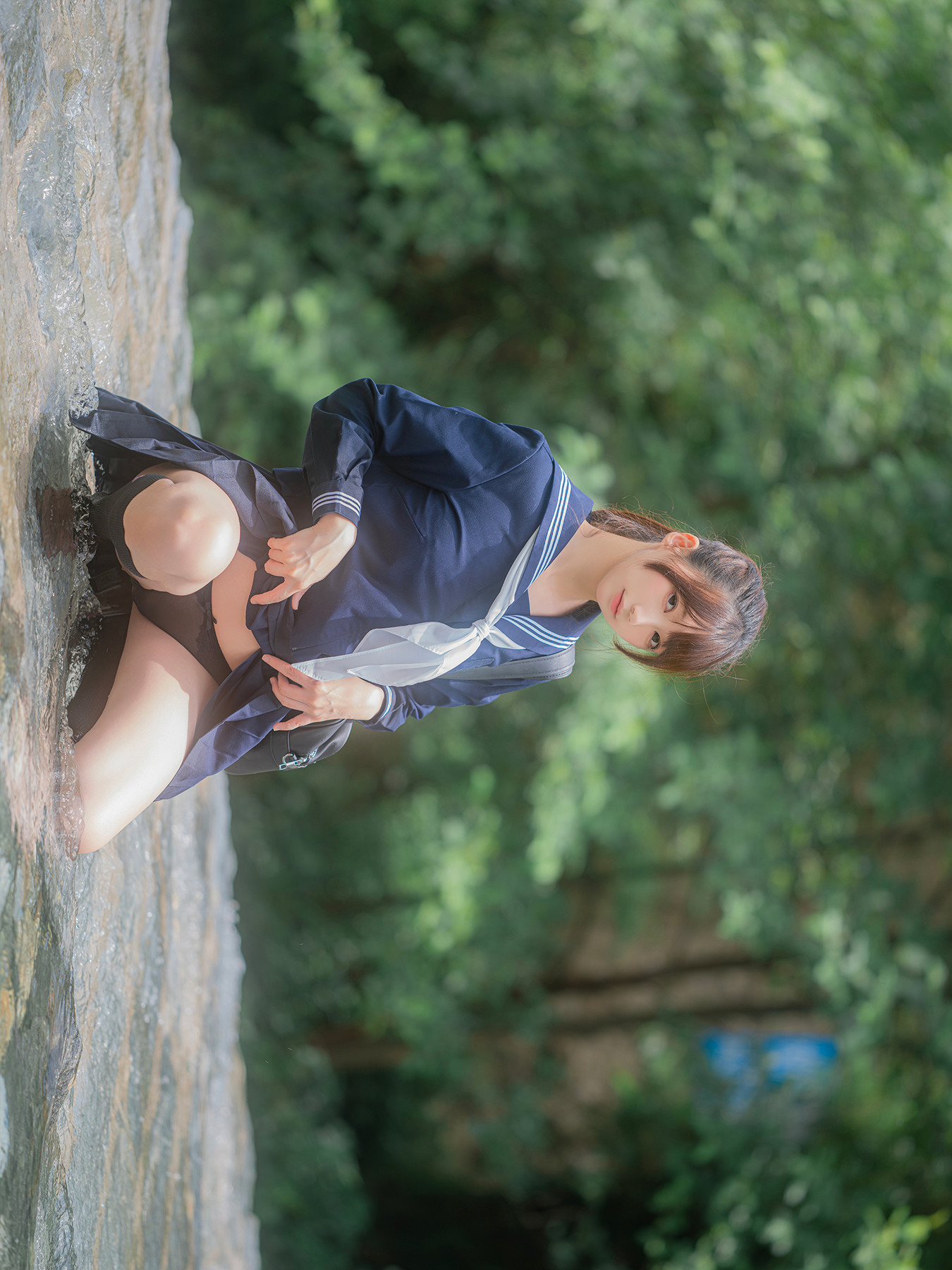 Cosplay Nagisa魔物喵 – 川で水遊び Set.03