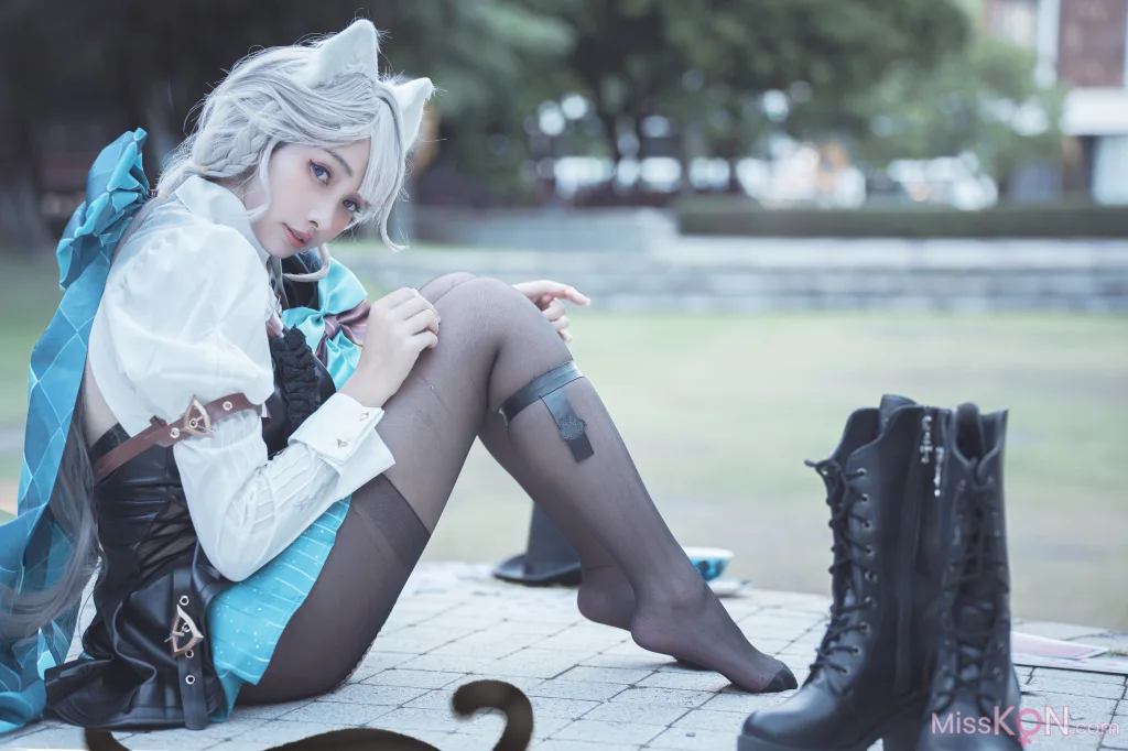 Coser@慕慕Momo_ 原神 Genshin 琳妮特的色情魔術 室外