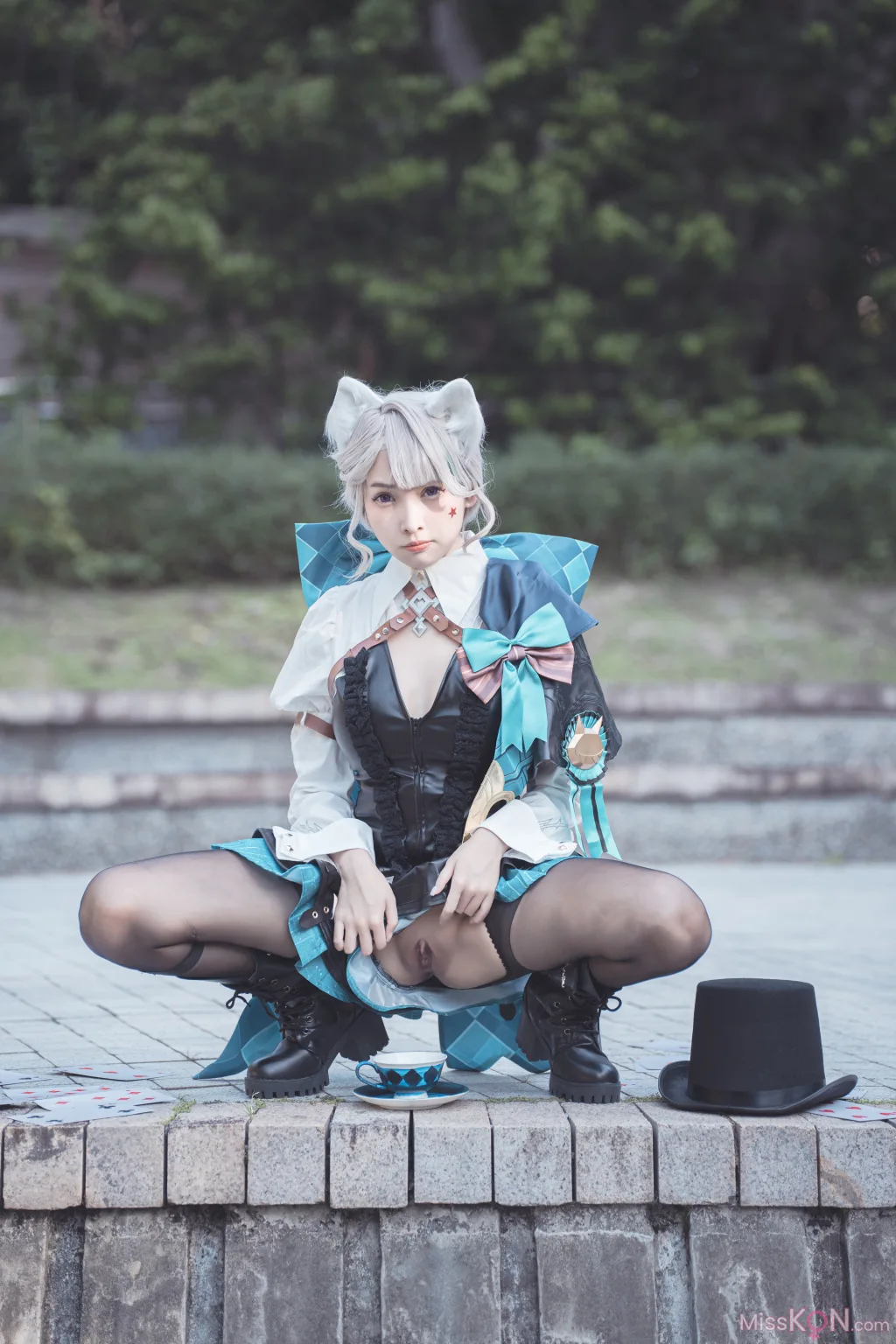 Coser@慕慕Momo_ 原神 Genshin 琳妮特的色情魔術 室外