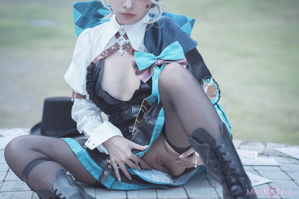 Coser@慕慕Momo_ 原神 Genshin 琳妮特的色情魔術 室外
