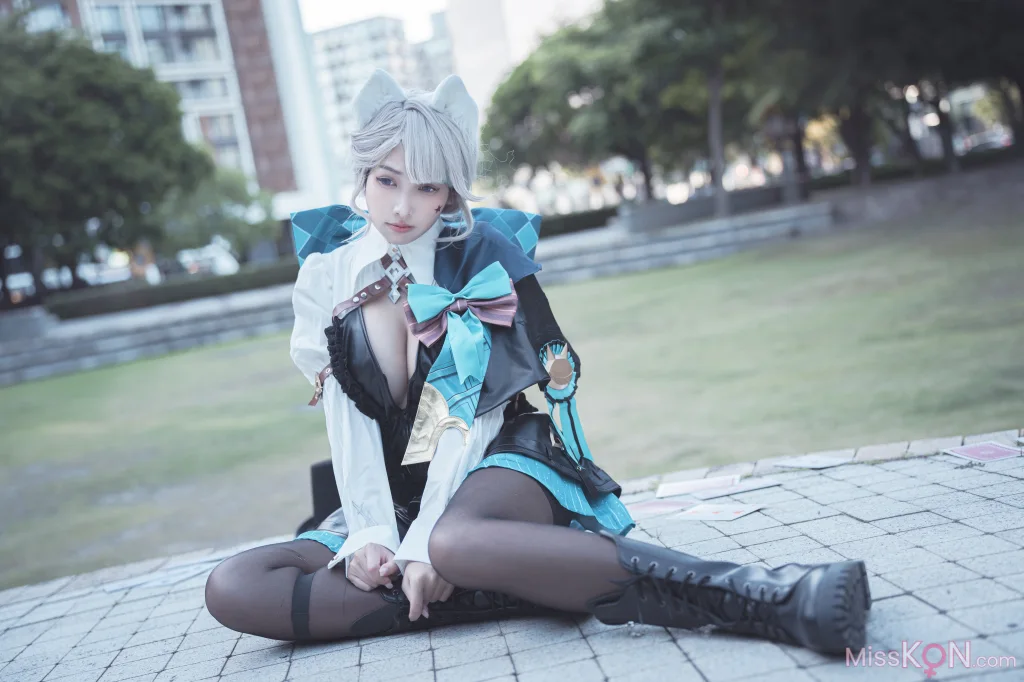 Coser@慕慕Momo_ 原神 Genshin 琳妮特的色情魔術 室外
