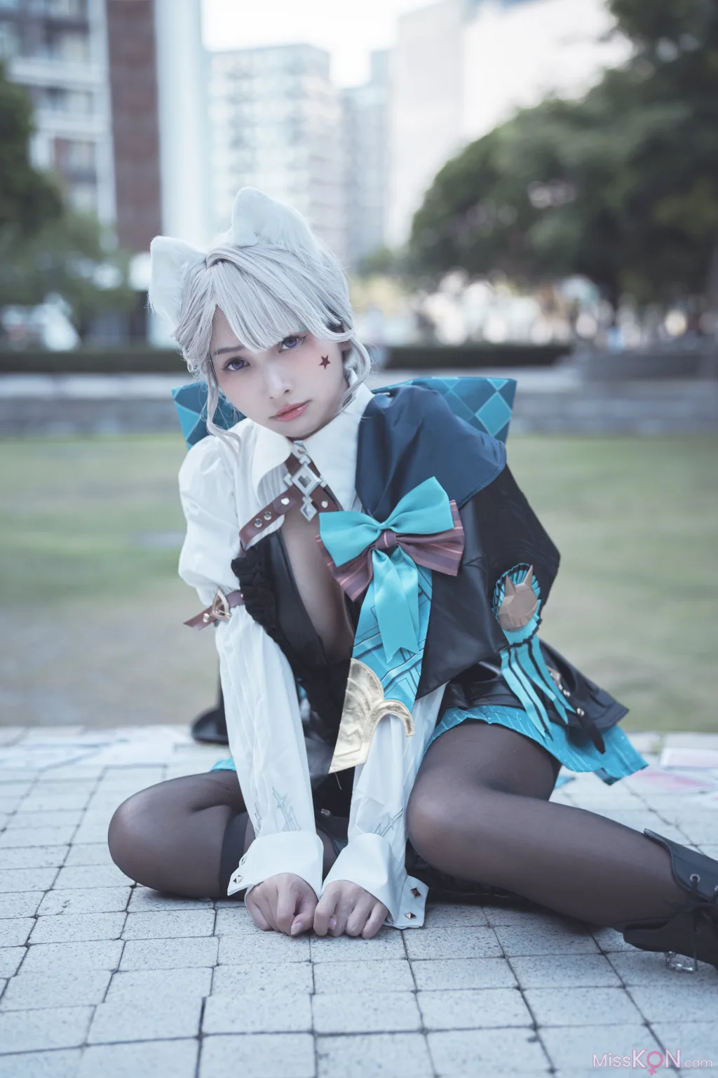 Coser@慕慕Momo_ 原神 Genshin 琳妮特的色情魔術 室外