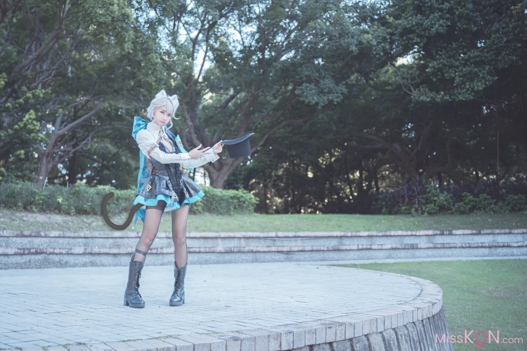 Coser@慕慕Momo_ 原神 Genshin 琳妮特的色情魔術 室外