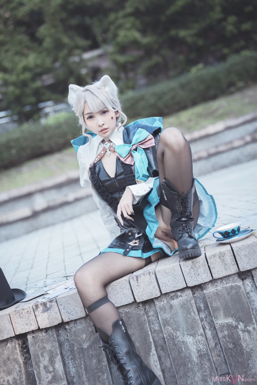 Coser@慕慕Momo_ 原神 Genshin 琳妮特的色情魔術 室外