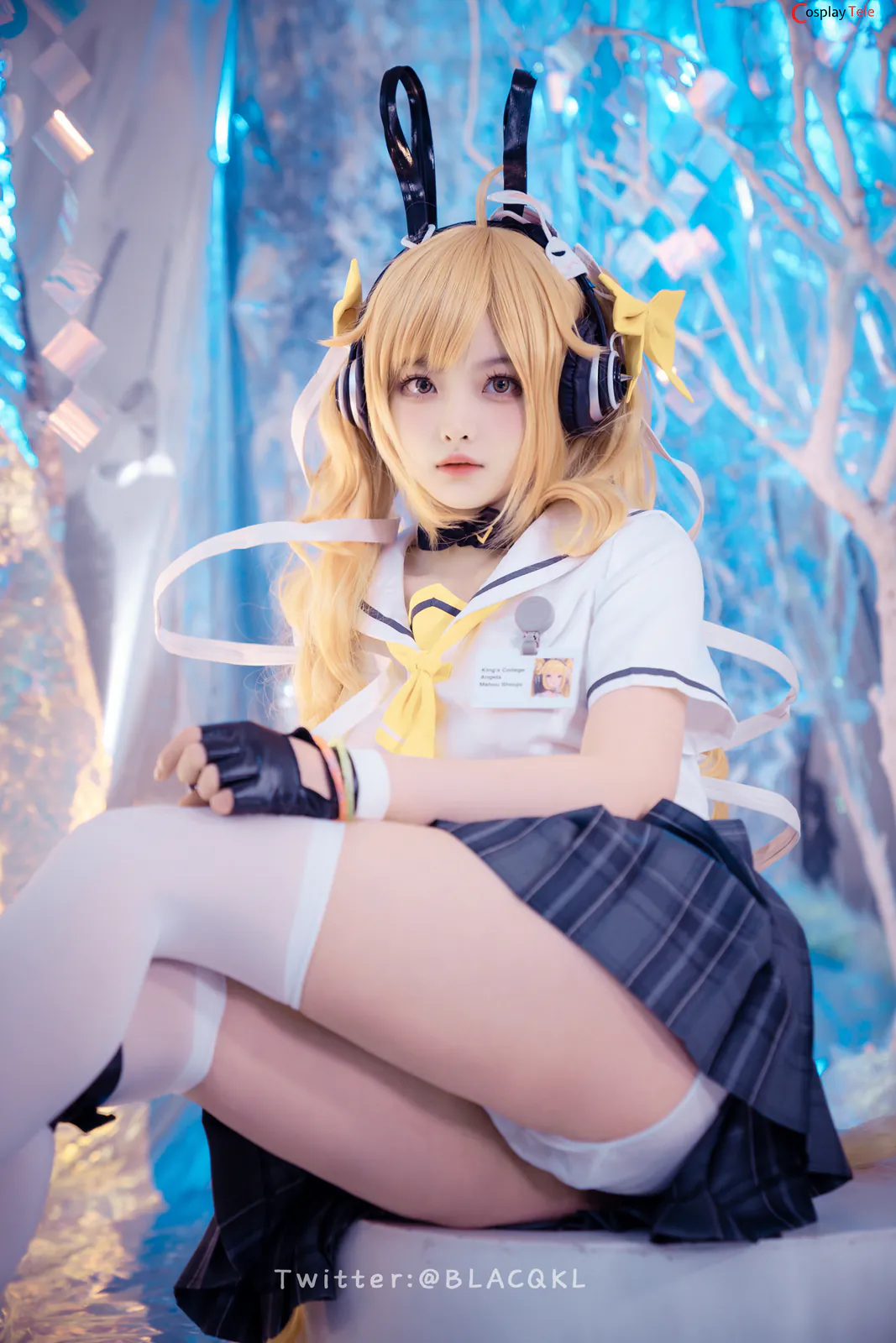 Blacqkl (白莉爱吃巧克力) cosplay Angela – King of Glory