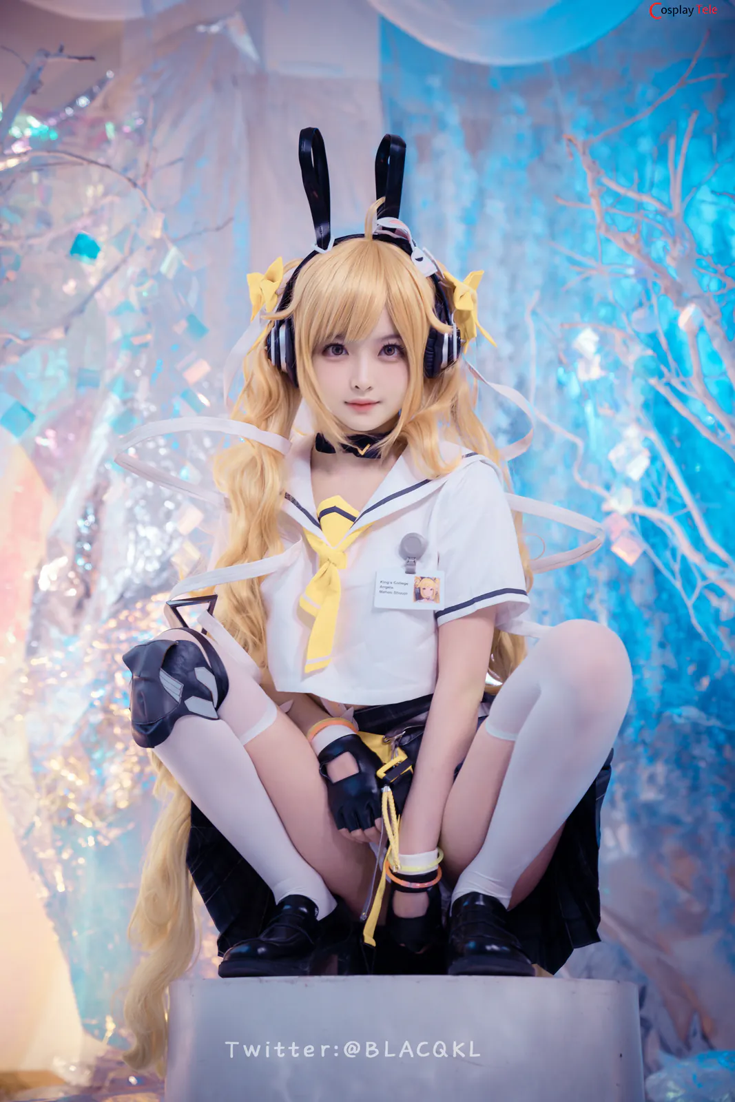 Blacqkl (白莉爱吃巧克力) cosplay Angela – King of Glory