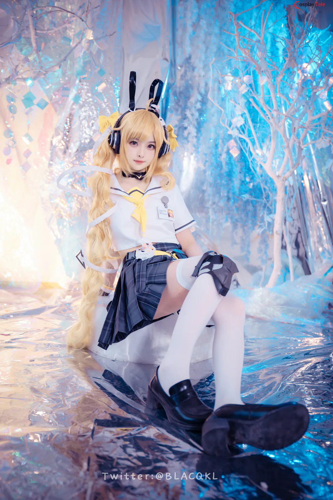 Blacqkl (白莉爱吃巧克力) cosplay Angela – King of Glory