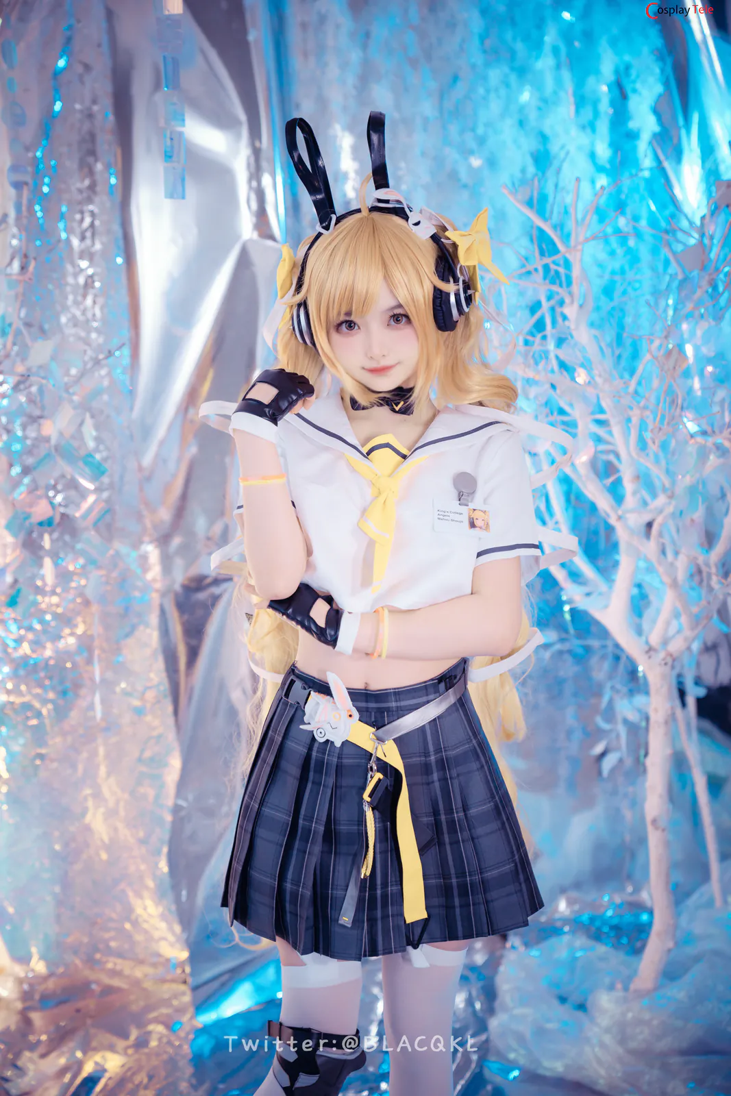 Blacqkl (白莉爱吃巧克力) cosplay Angela – King of Glory
