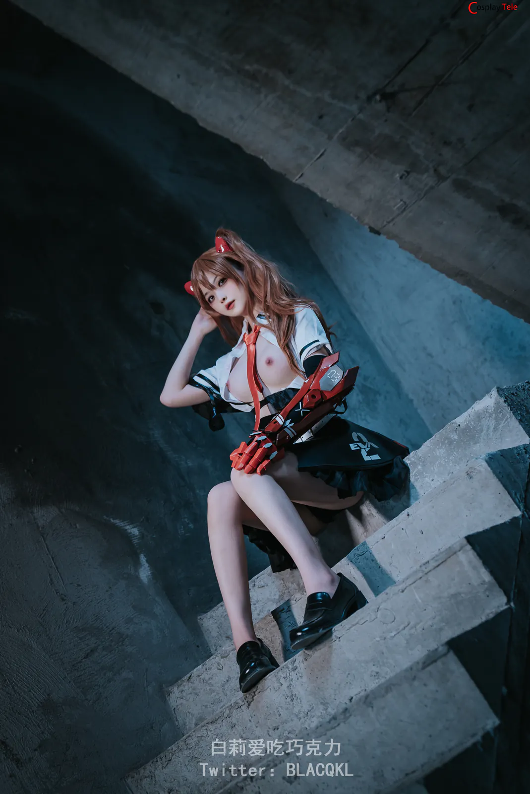 Blacqkl (白莉爱吃巧克力) cosplay Asuka Langley Soryu – Evangelion
