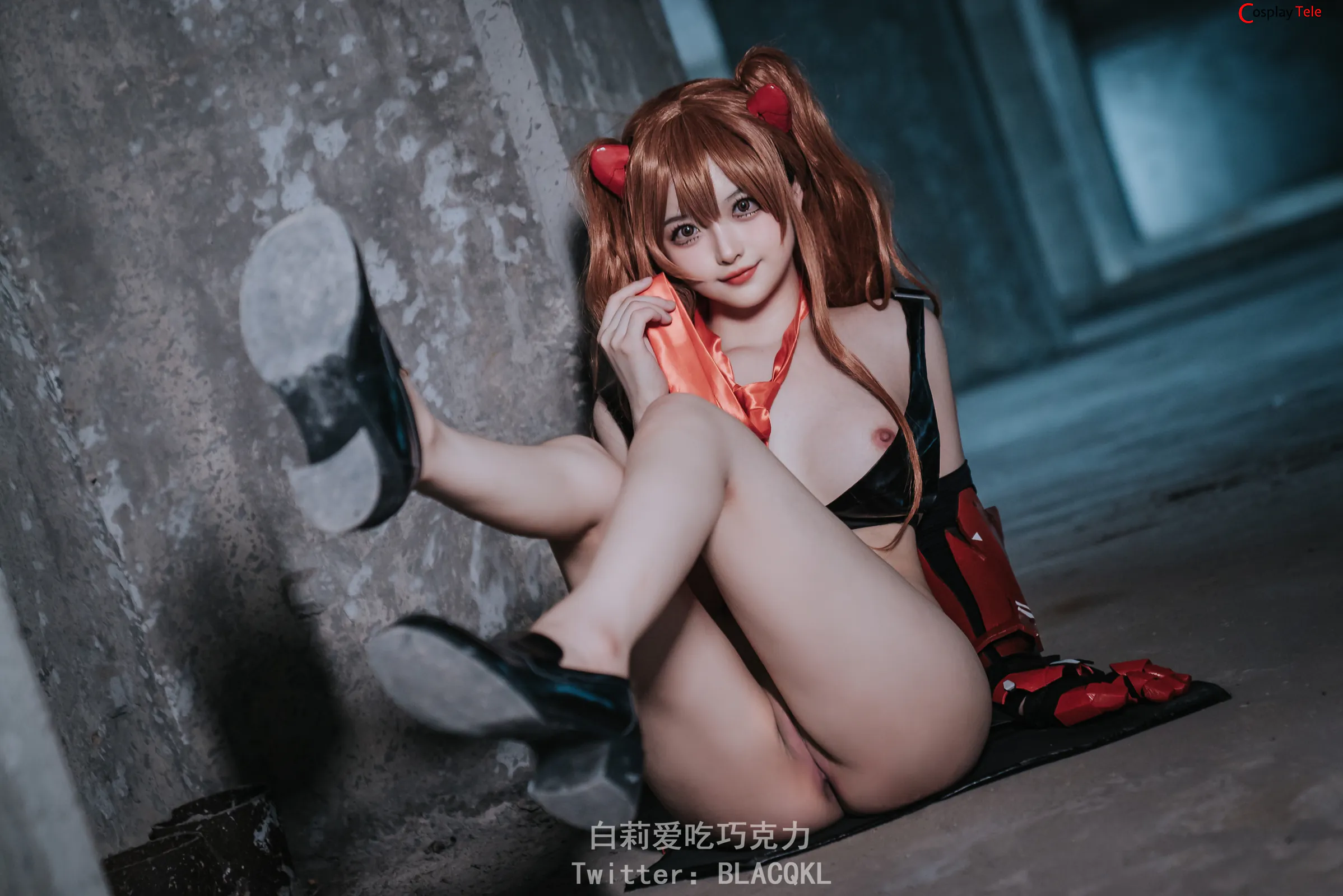 Blacqkl (白莉爱吃巧克力) cosplay Asuka Langley Soryu – Evangelion